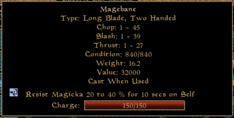 Magebane Artifact